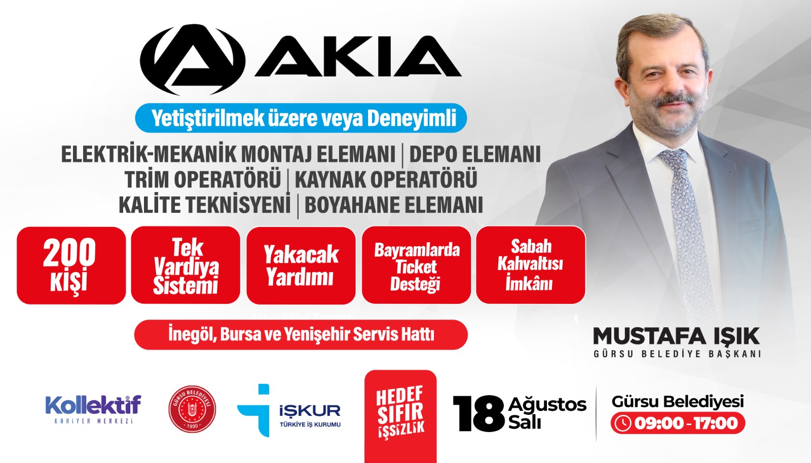 110. İstihdam Buluşması | 200 Kişilik Personel Alımı