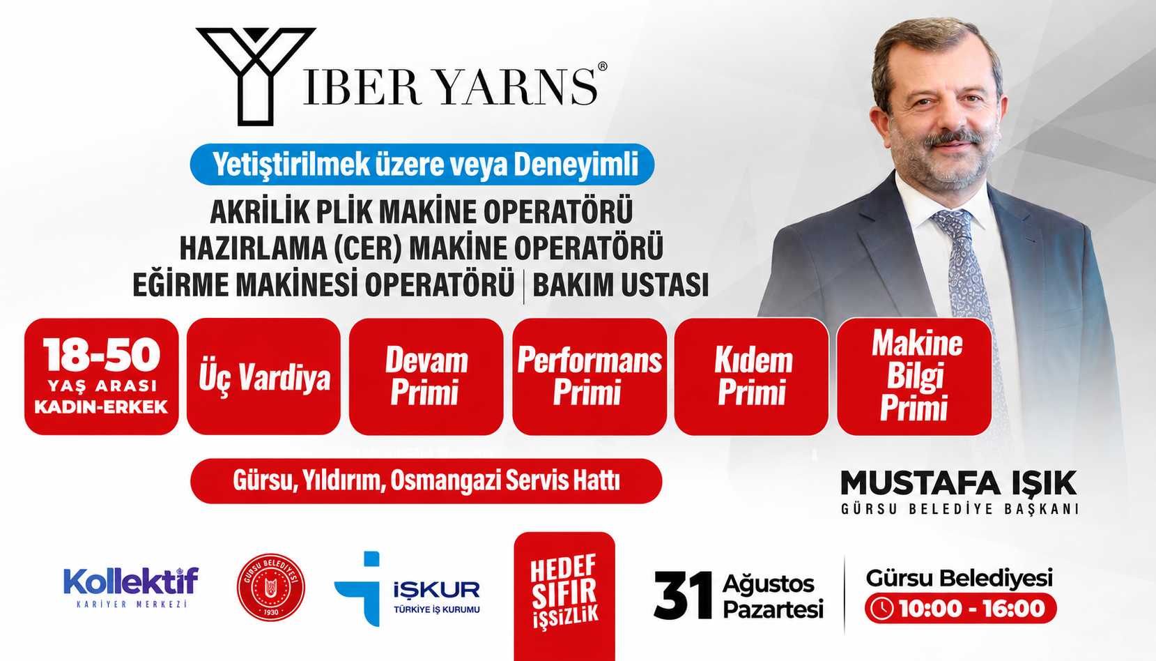111. İSTİHDAM BULUŞMASI İBERYARNS İplik Fabrikası